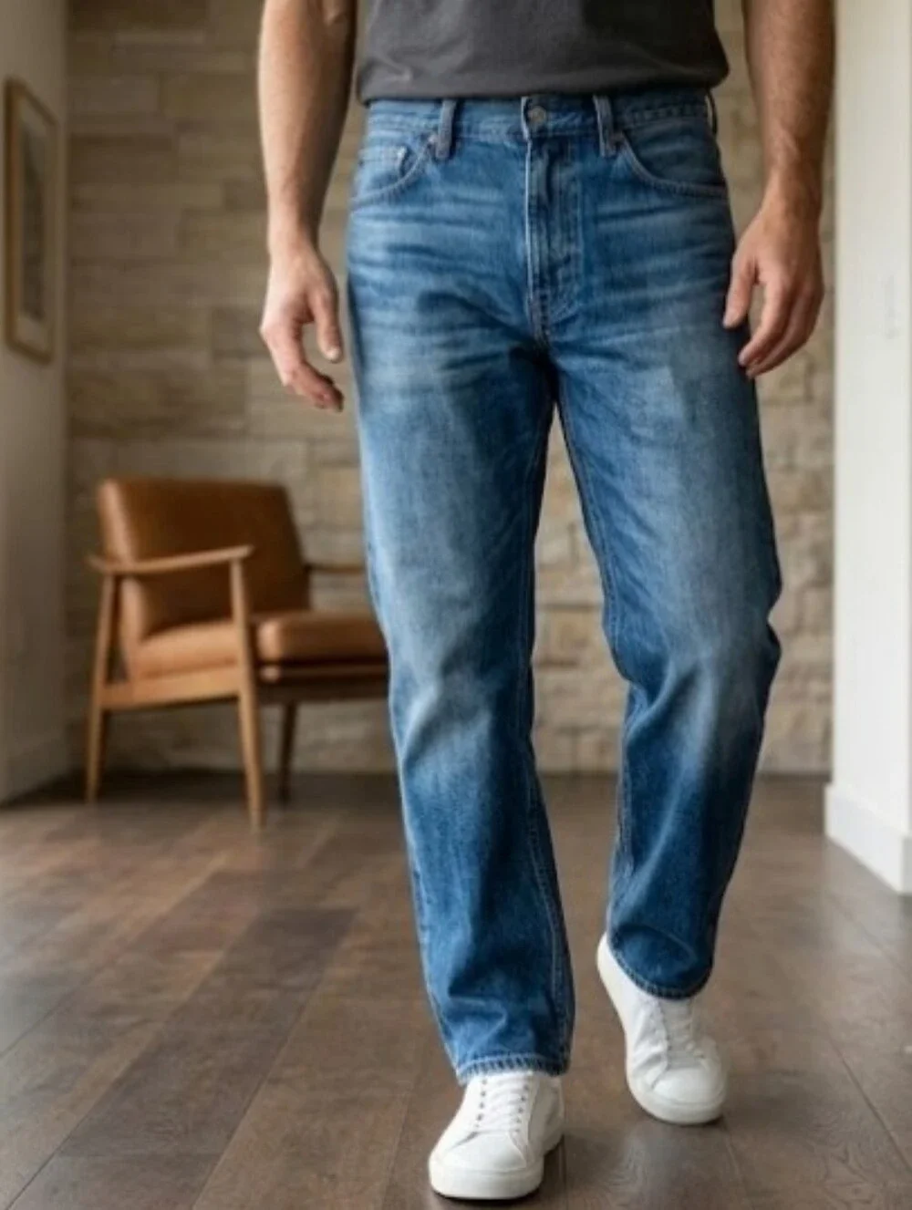 🔥Lucky Brand Straight-Leg Jeans Sz 36x31